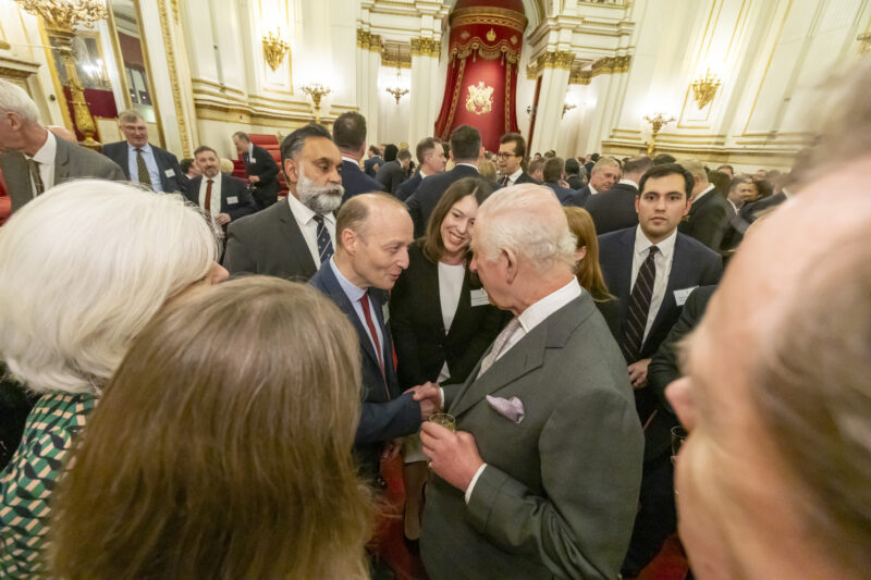 Paul Waugh MP with King Charles III