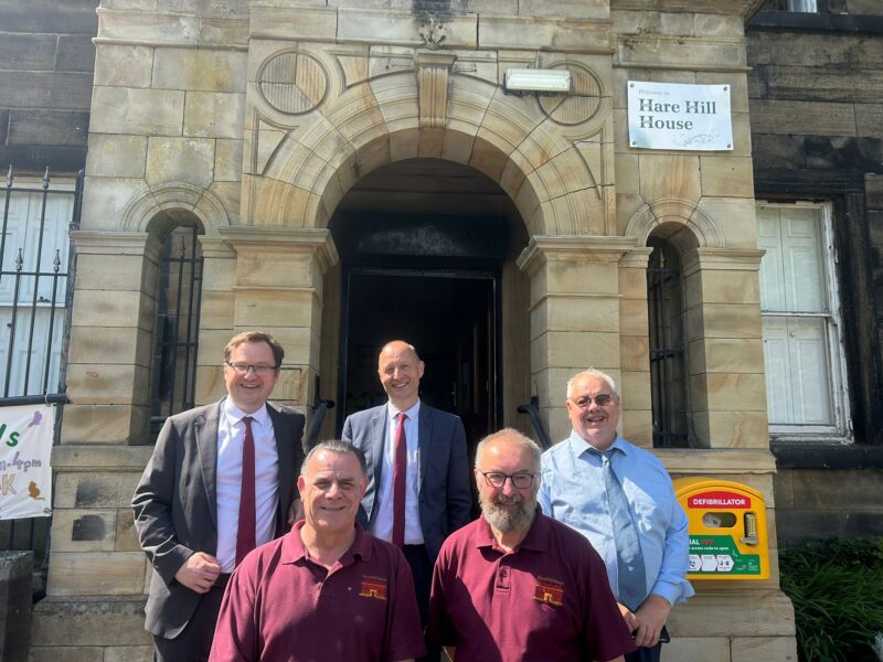 R-L Alex Norris, Paul Waugh, Neil Emmott, Iain Bowden, Nick Andrews