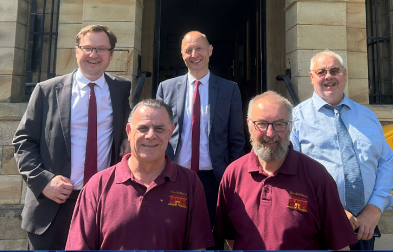 Alex Norris, Paul Waugh, Neil Emmott, Nick Andrews, Iain Bowden (clockwise from top left)