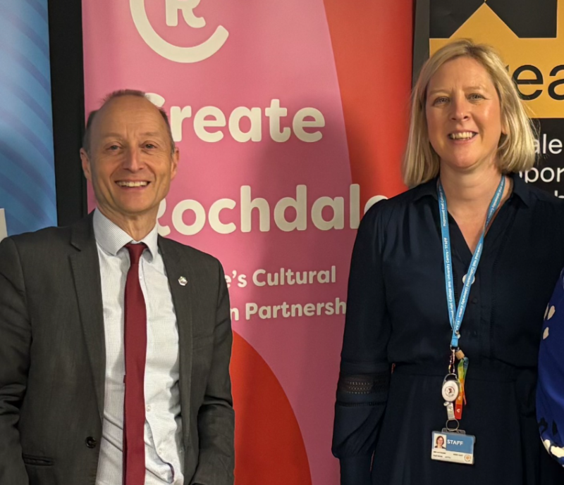 Paul with Hopwood Hall College