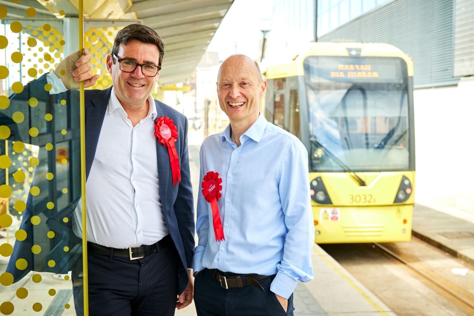 Andy Burnham and Paul Waugh (credit Mark Waugh)